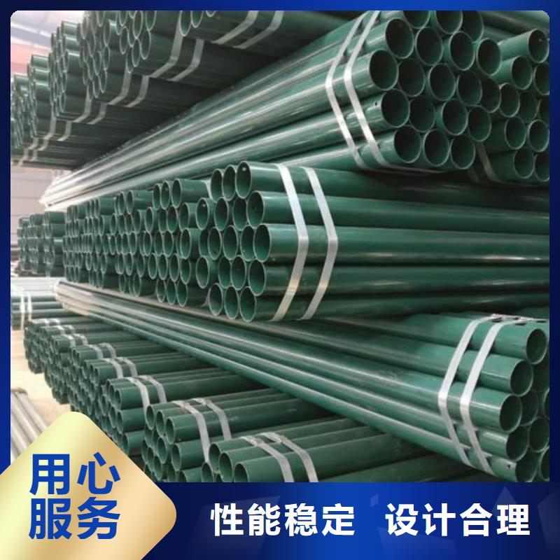 热浸塑保护钢制复合钢管现货供应
