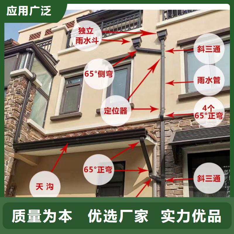 彩铝雨水管厂家报价