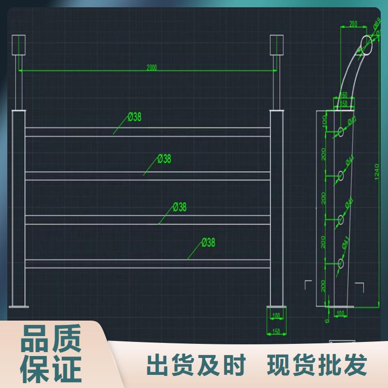 碳素钢复合管桥梁护栏耐高温无需定期维护