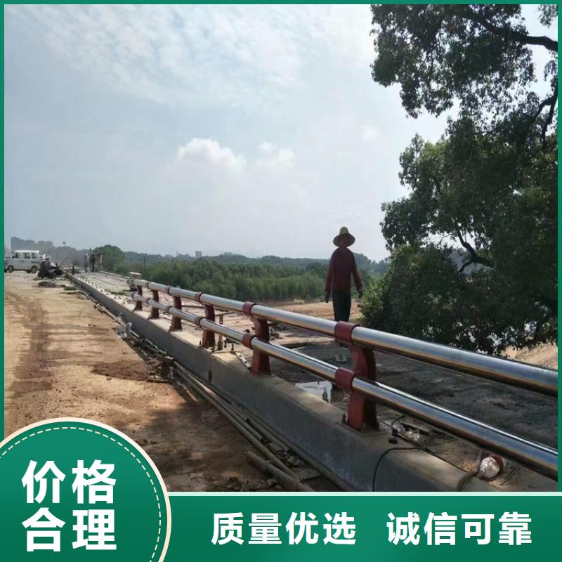 滁州采购钢板桥梁防撞立柱展鸿护栏长期定做