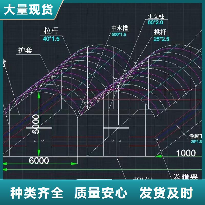 德安县连栋大棚钢管，耐压抗风