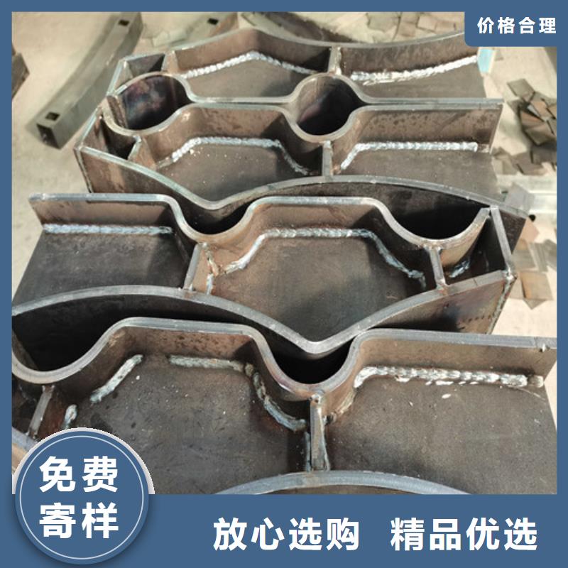 不锈钢复合管护栏河道防撞栏杆工厂自营