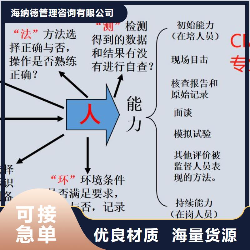 CMA资质认定CMA认证标准工艺