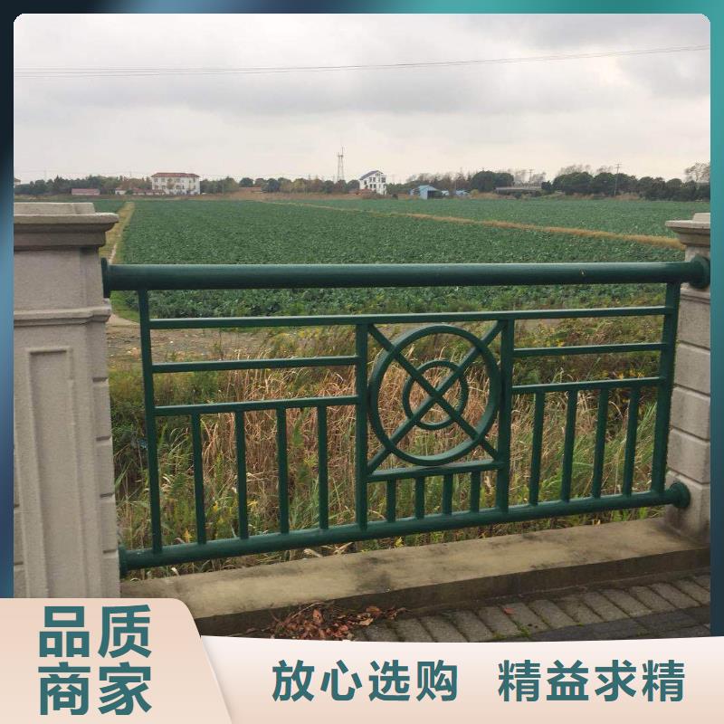 铸造石护栏牛角立柱护栏价格地道