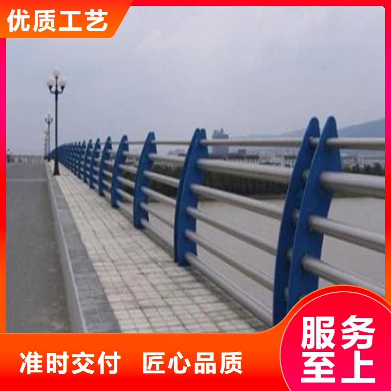 河道护栏不锈钢复合管结构坚固