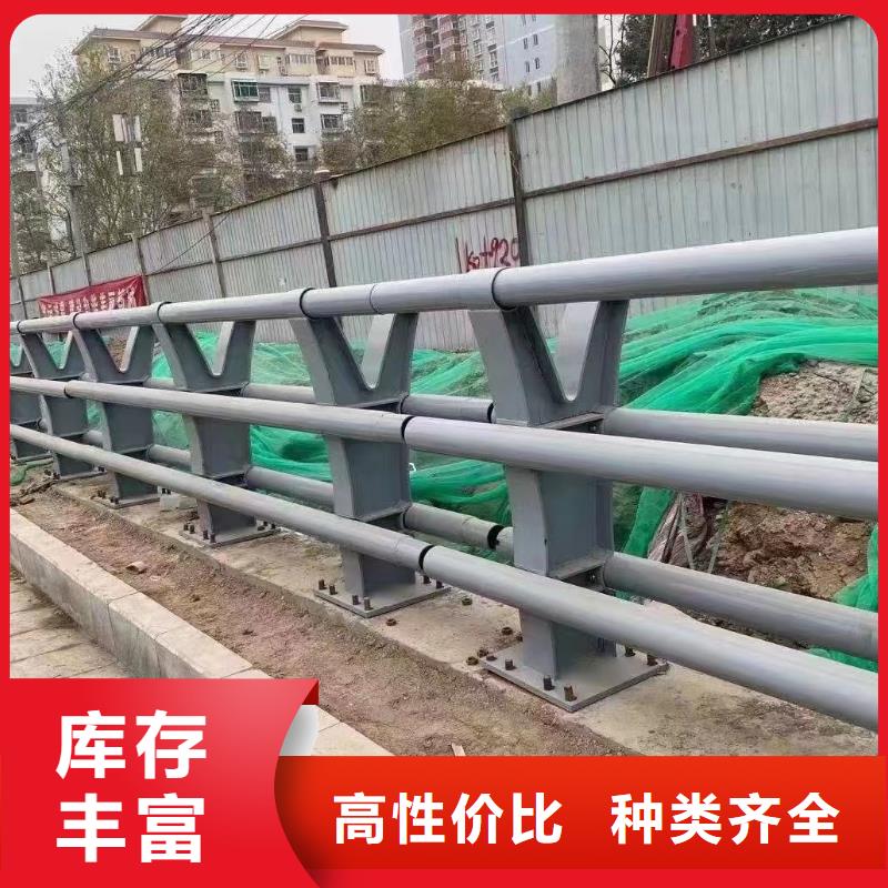 河道桥梁护栏201不锈钢复合管按客户需要加工定制