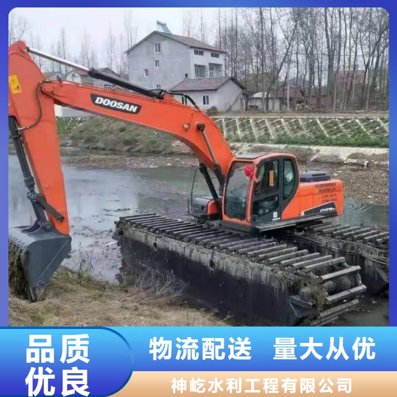 注重河道清淤挖掘机租赁质量的厂家