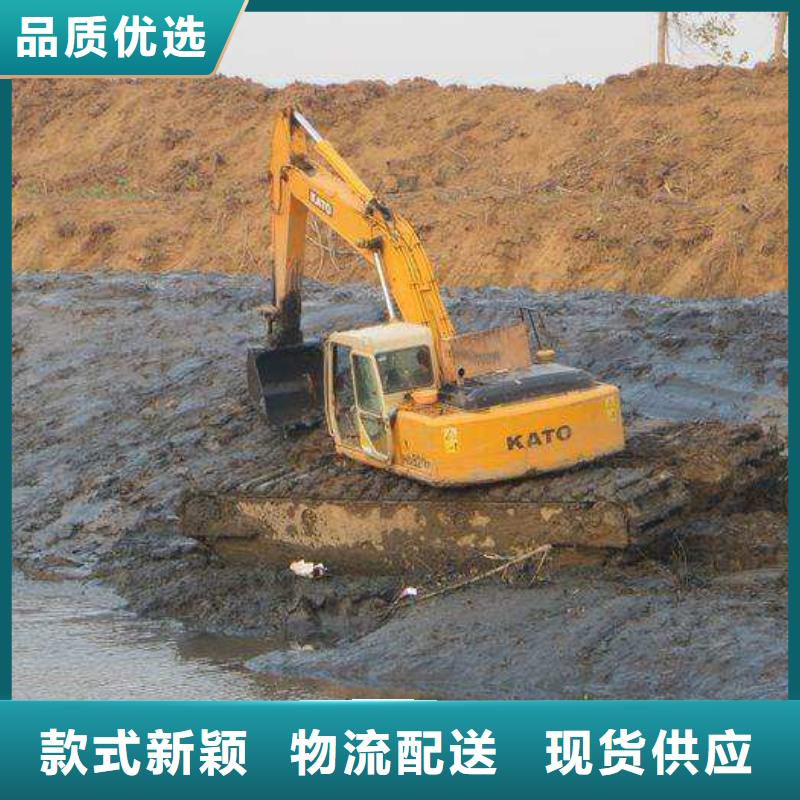 虾塘清理挖掘机租赁生产基地