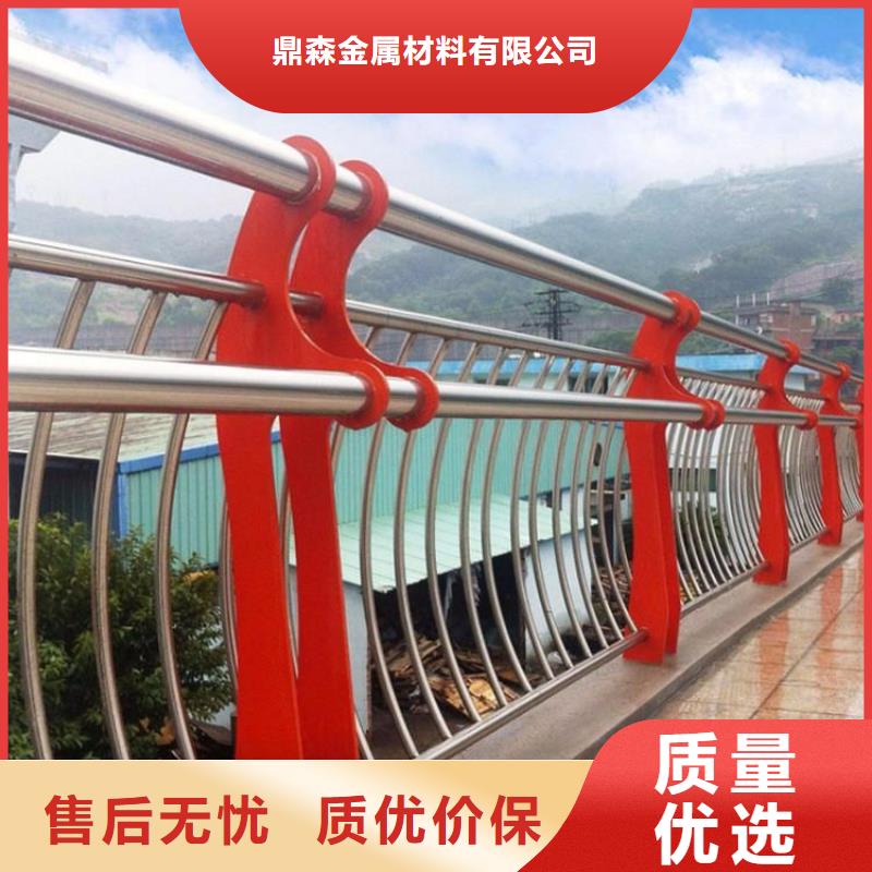 桥梁防撞护栏-不锈钢复合管厂符合行业标准