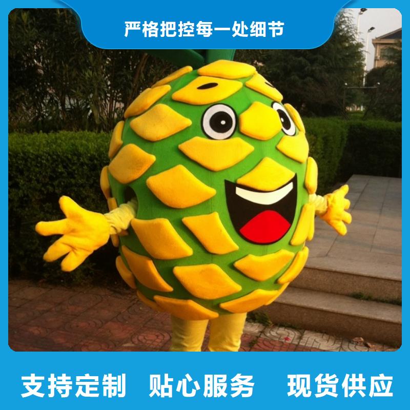 行走人偶服装定制厂家,套头玩偶服质地良