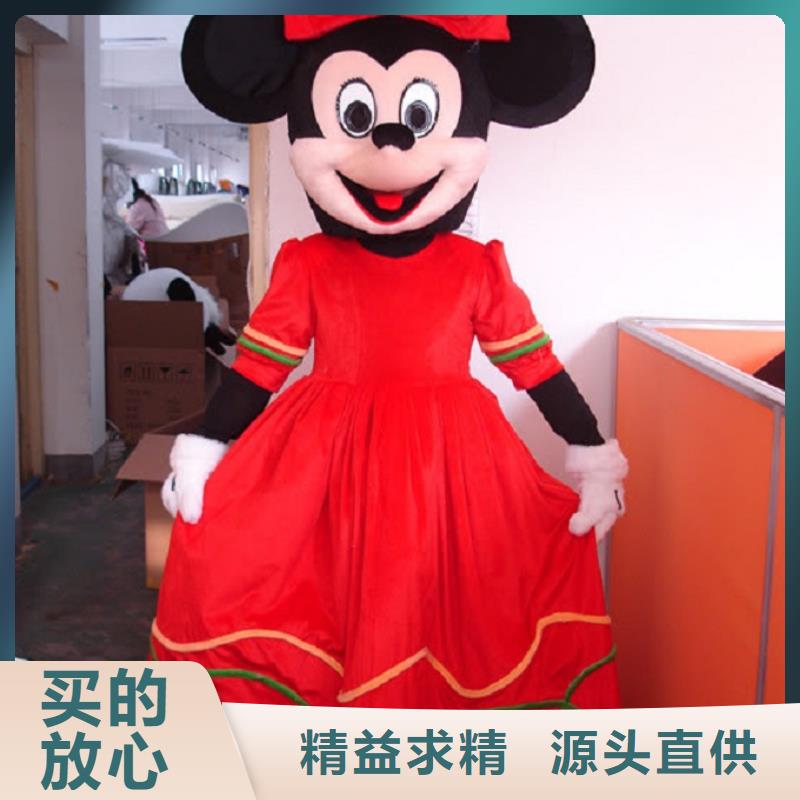 卡通行走人偶服装定制厂家,玩偶道具花色多