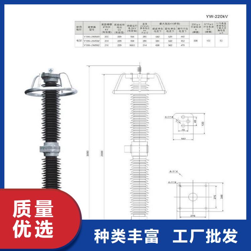 氧化锌避雷器YHSWS-17/50