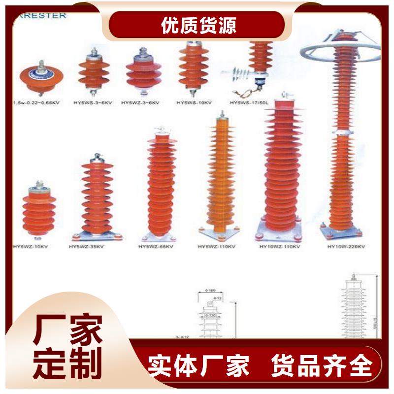 金属氧化物避雷器Y10W-204/532生产厂家