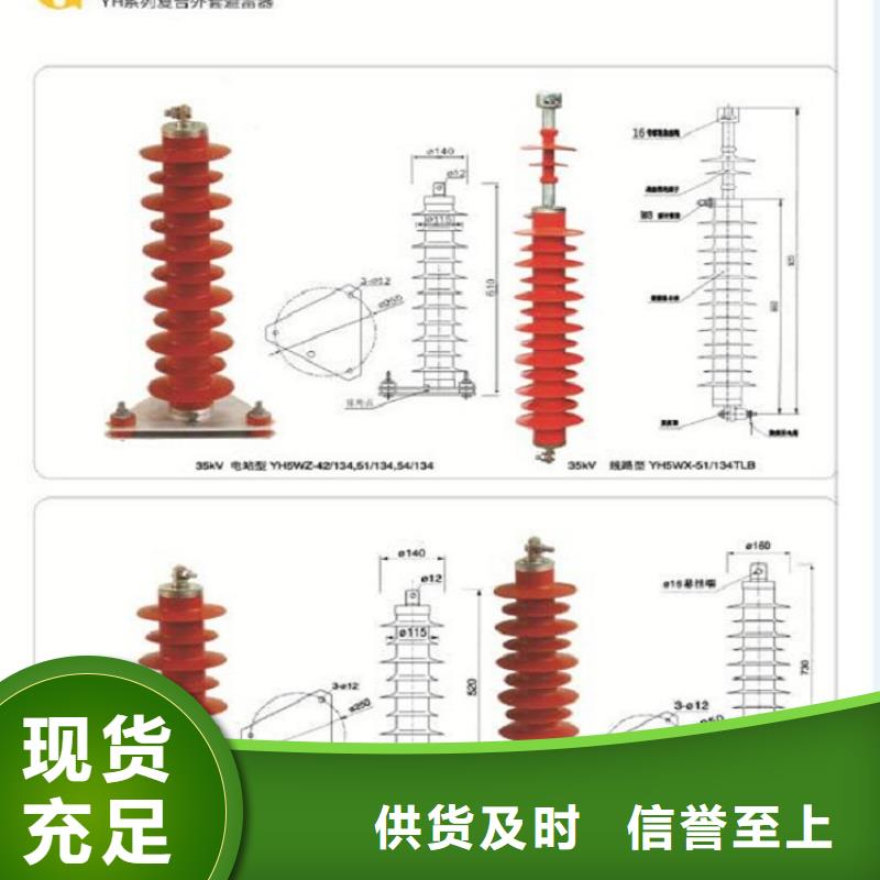 金属氧化物避雷器YH10W-96/250