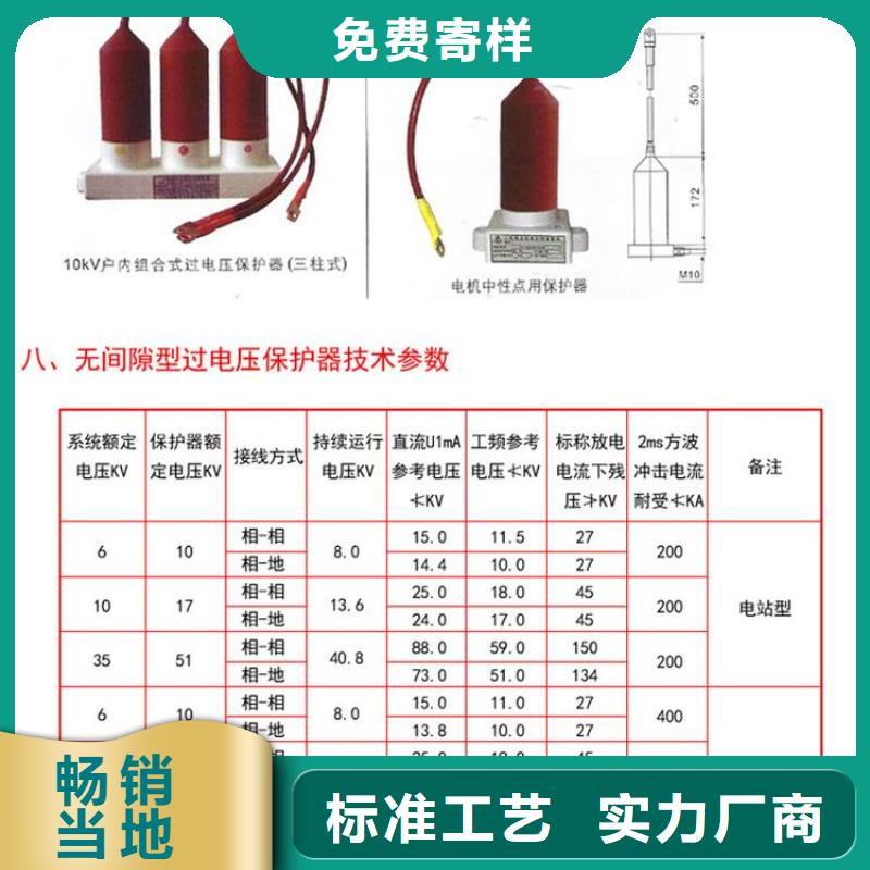 过电压保护器(组合式避雷器)高压组合式避雷器BWKP-C-7.6/131-J