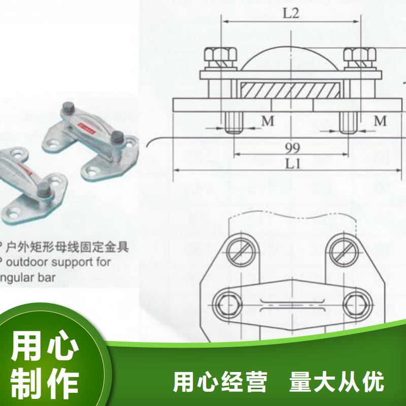 母线夹具MNL-106厂家直销-母线固定金具MWL-201