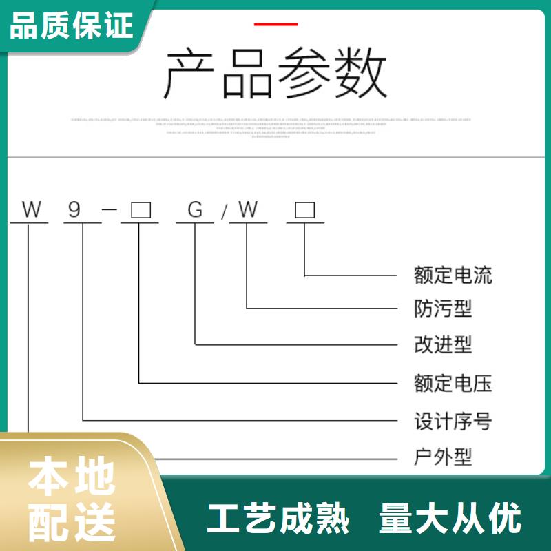 【户外高压隔离开关】GW9-12/200A