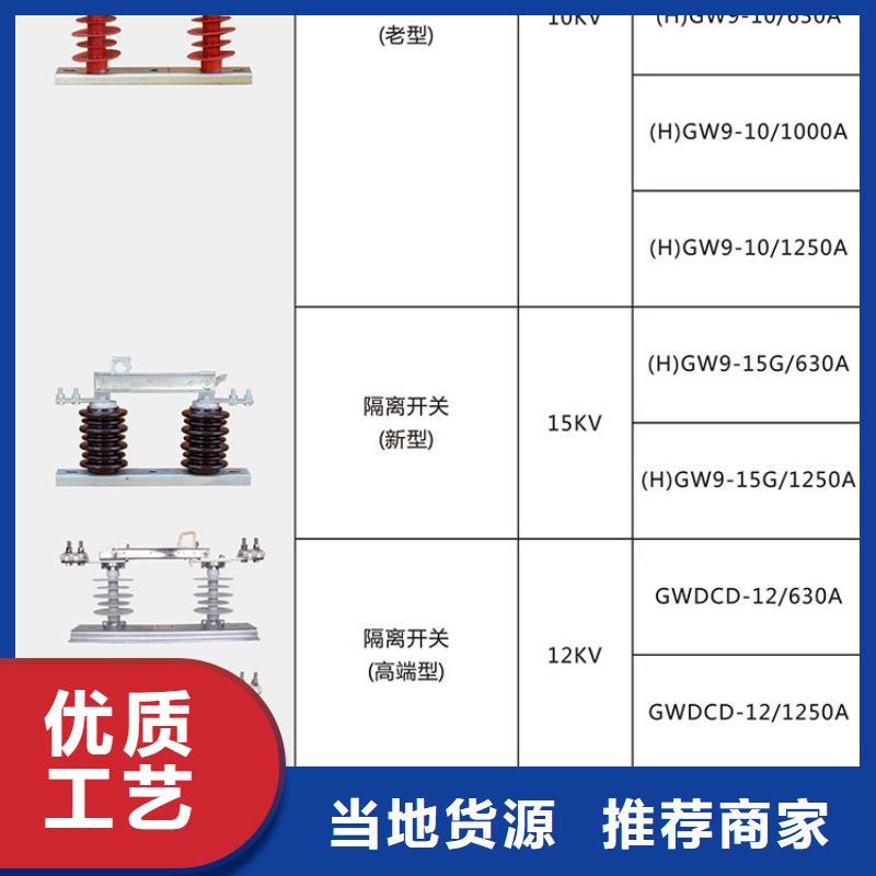 户外高压交流隔离开关：GW9-12/1250A值得信赖