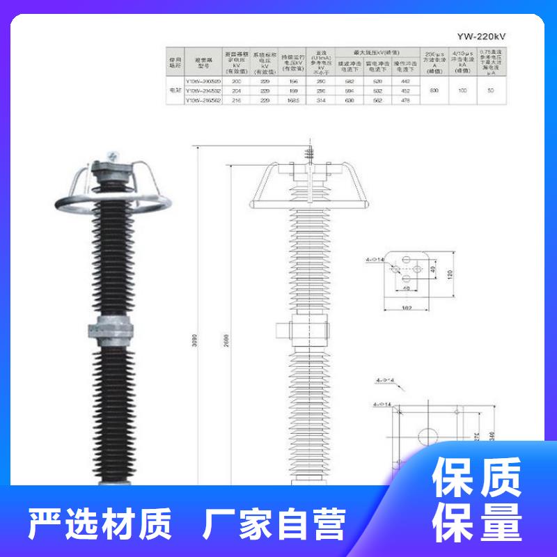 氧化锌避雷器YH10WT-42/120欢迎订购