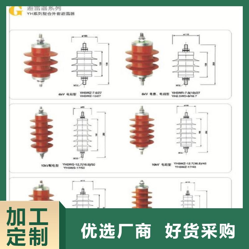 金属氧化物避雷器Y10W-108/281浙江羿振电气有限公司