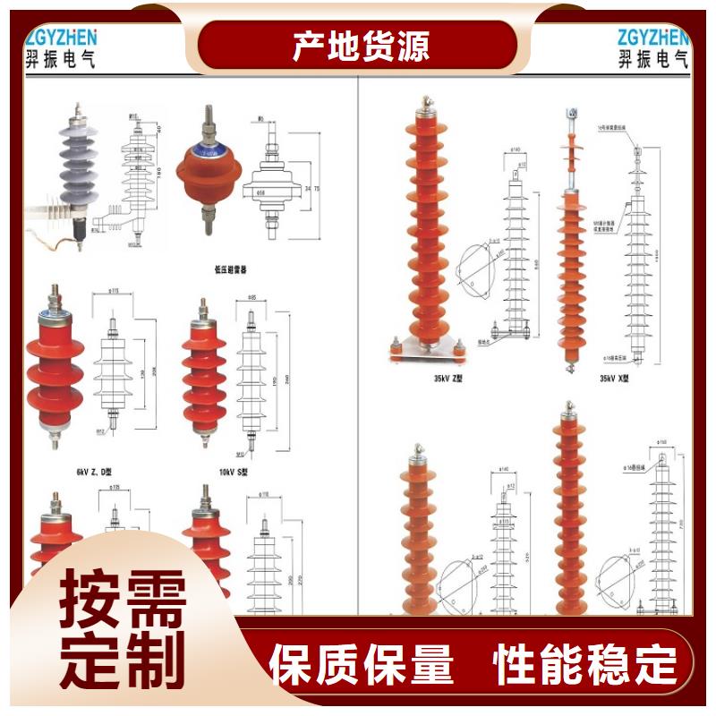 柳市厂家供应氧化锌避雷器Y10W-96/250】