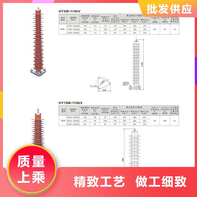 避雷器HY10CX4-192/520浙江羿振电气有限公司