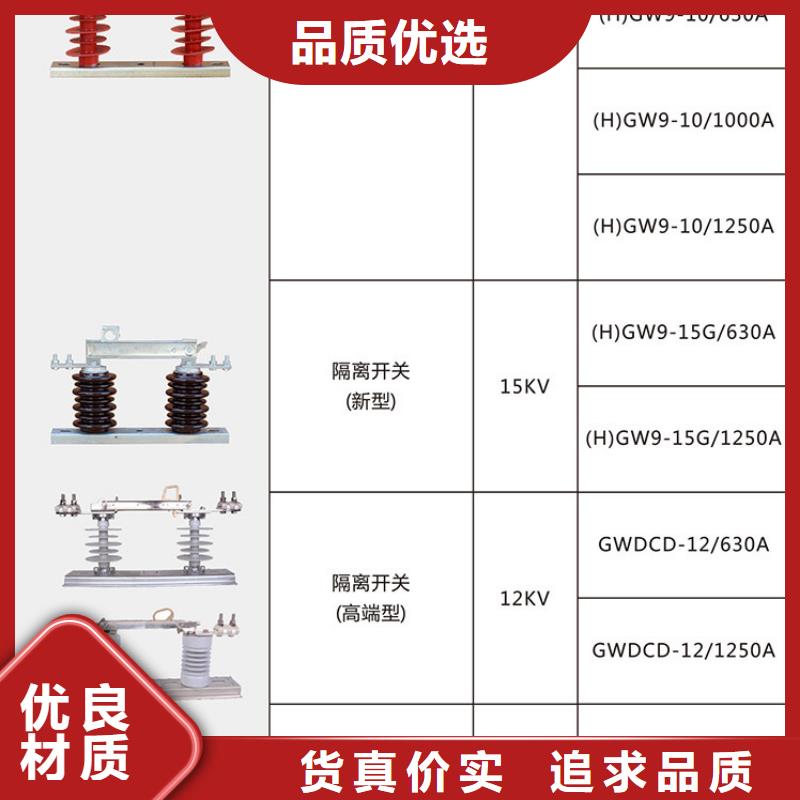 品牌：【羿振电气】HGW9-10KV/1000A户外高压交流隔离开关高压隔离开关生产厂家