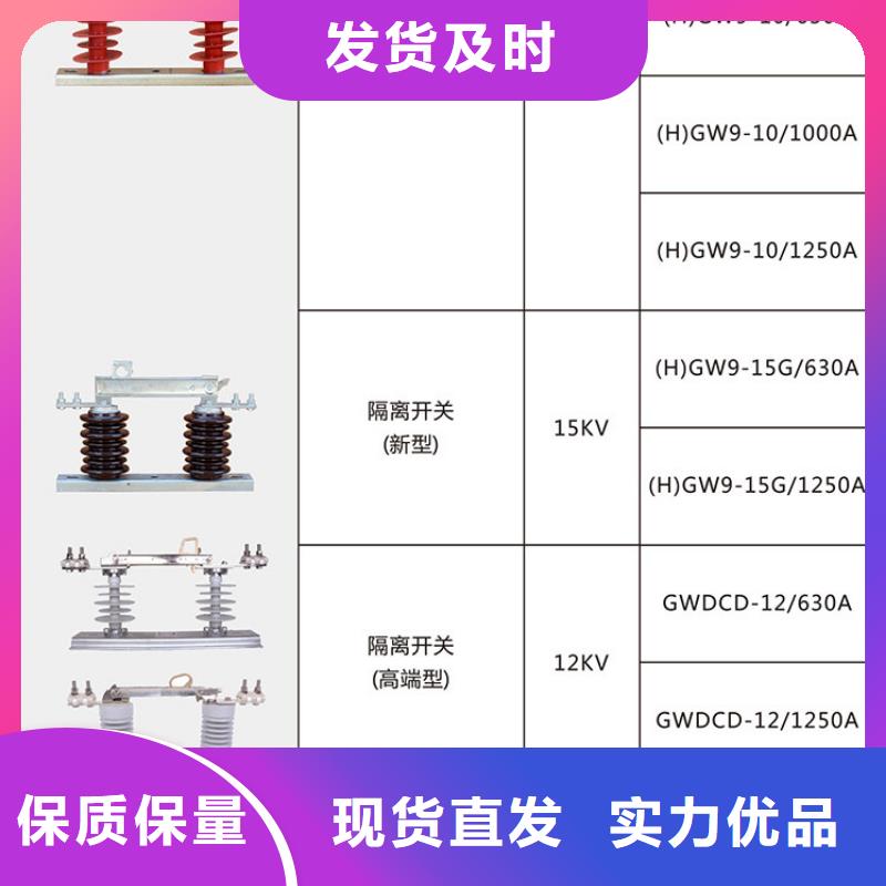 品牌：【羿振电气】GW9-10/200A高压隔离开关生产厂家