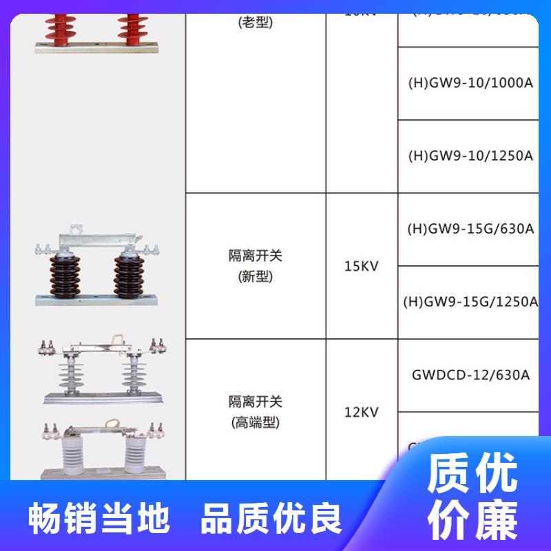 【户外柱上高压隔离开关】HGW9-10KV/400