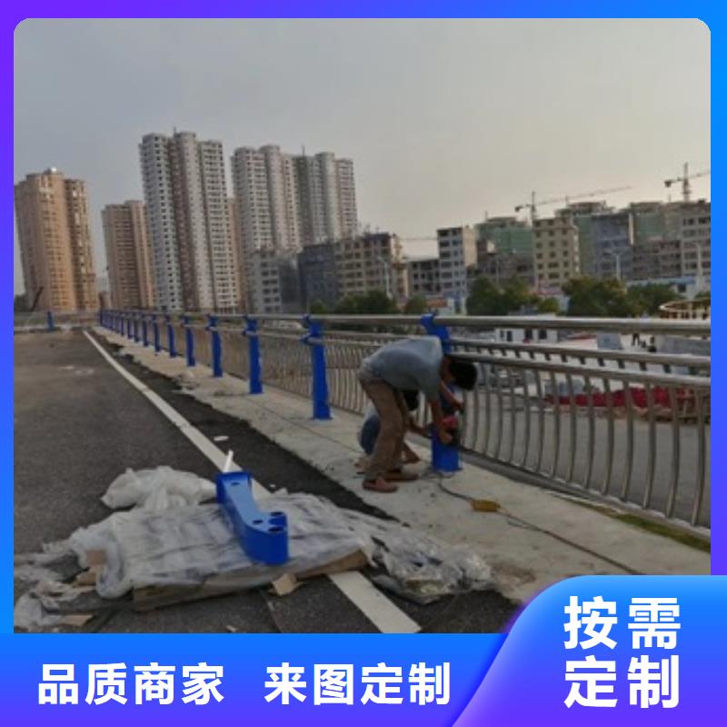 不锈钢复合管河道护栏产品实拍图