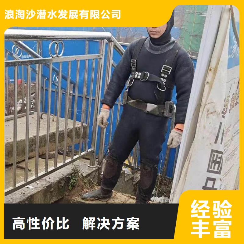 潜水员蛙人水中服务来图定制浪淘沙水工