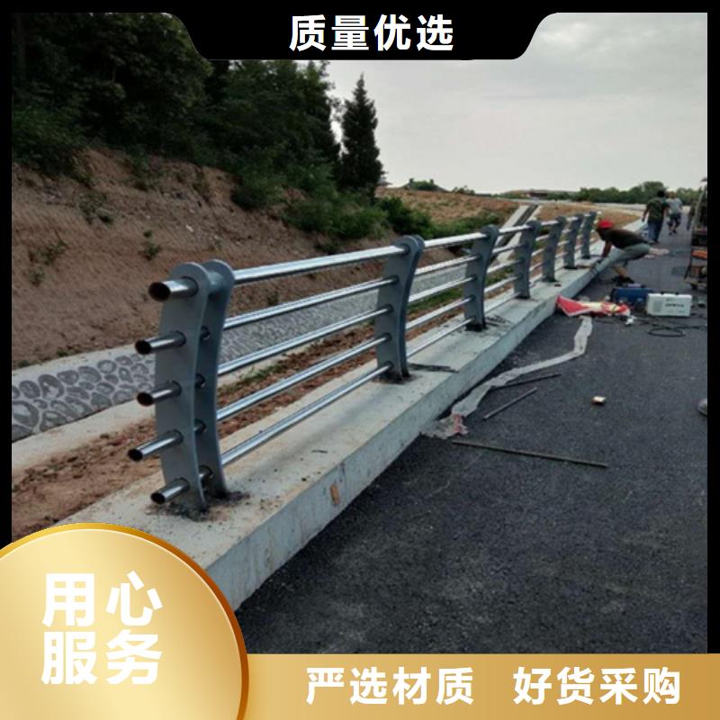 汝南县生产销售碳钢喷塑防撞护栏厂家