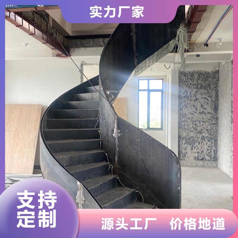 乌兰察布市商都工程楼梯旋转楼梯流线型