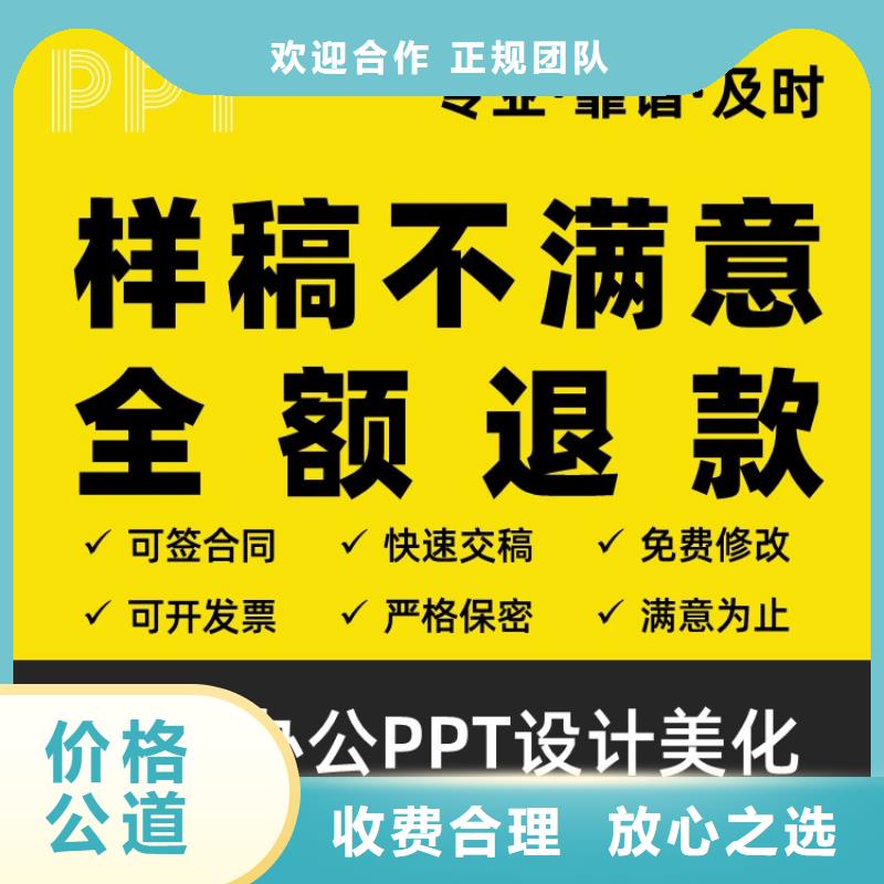 PPT代做人才申报