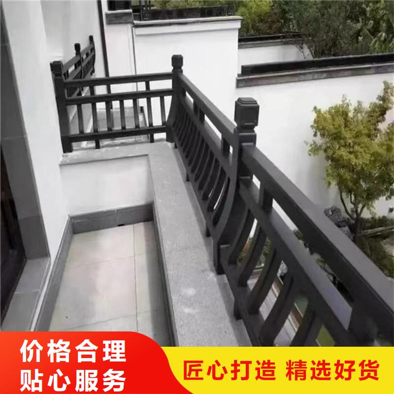 铝代木仿古建筑来厂考察