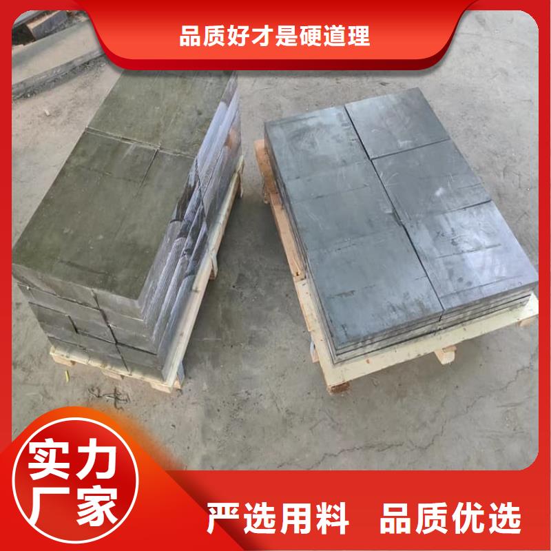 挤压配重铅块施工安装