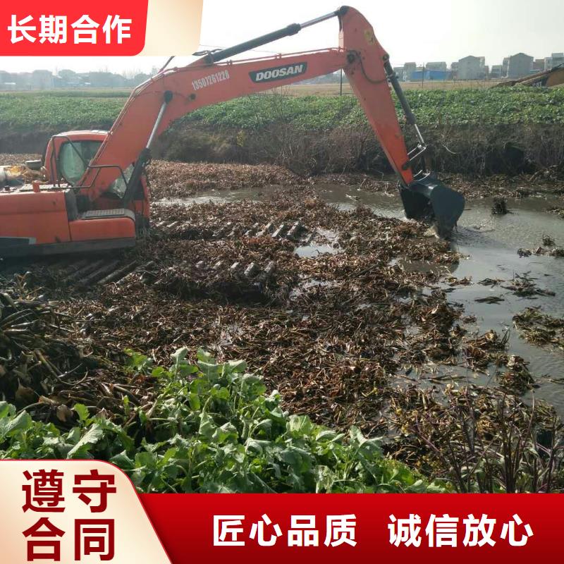 【水陆挖机出租维修保养】-品质服务(顺升)