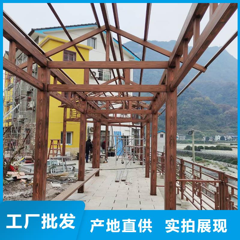 仿古园林建筑木纹漆施工厂家