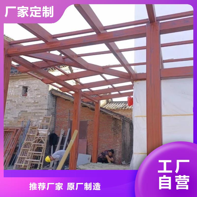 仿古园林建筑木纹漆包工包料