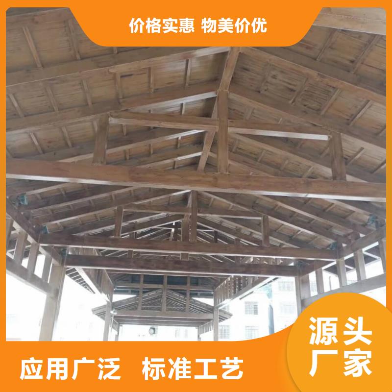 仿古园林建筑木纹漆批发施工