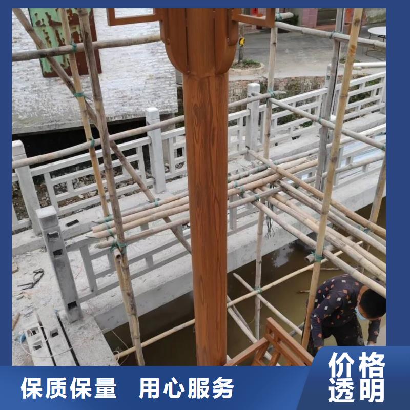 仿古园林建筑木纹漆包工包料