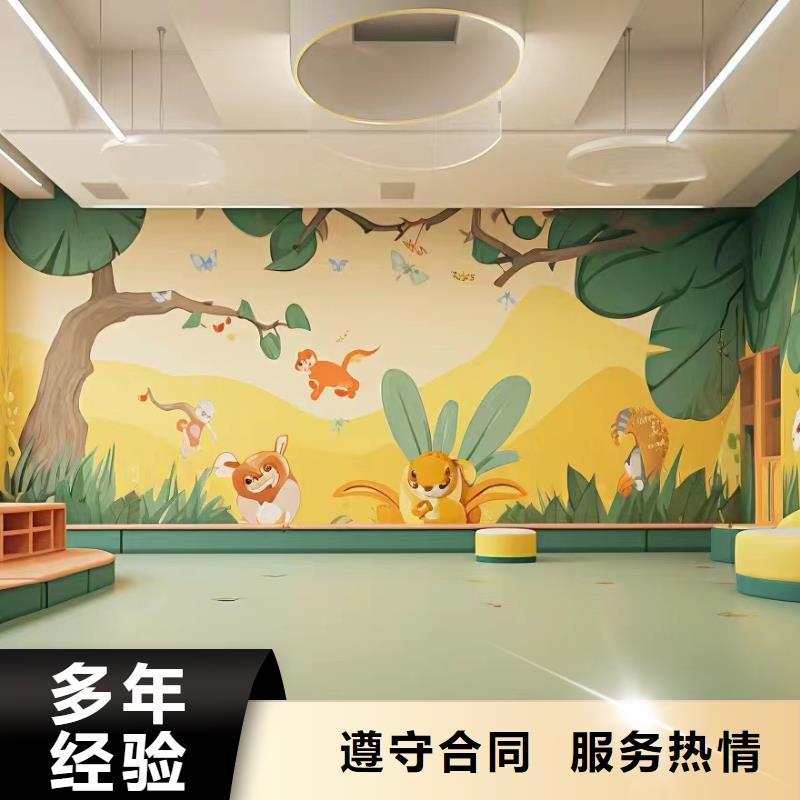 岳阳湘阴壁画彩绘手绘墙绘画艺术创作