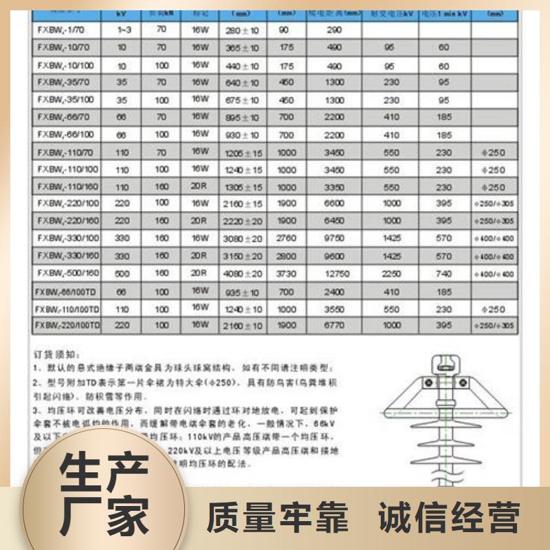 XWP2-100绝缘子樊高电气