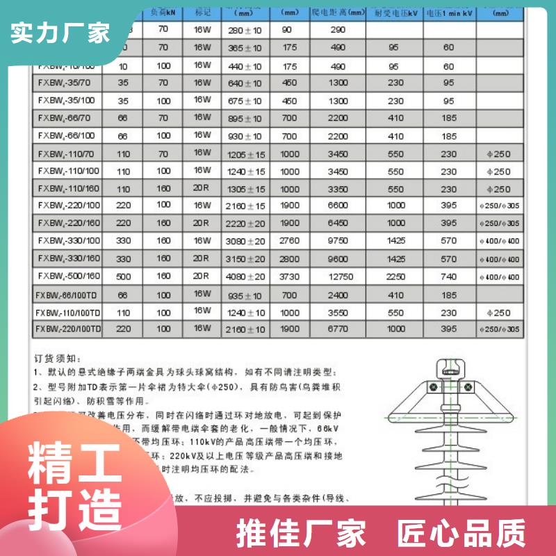 FZSW-110/16复合绝缘子