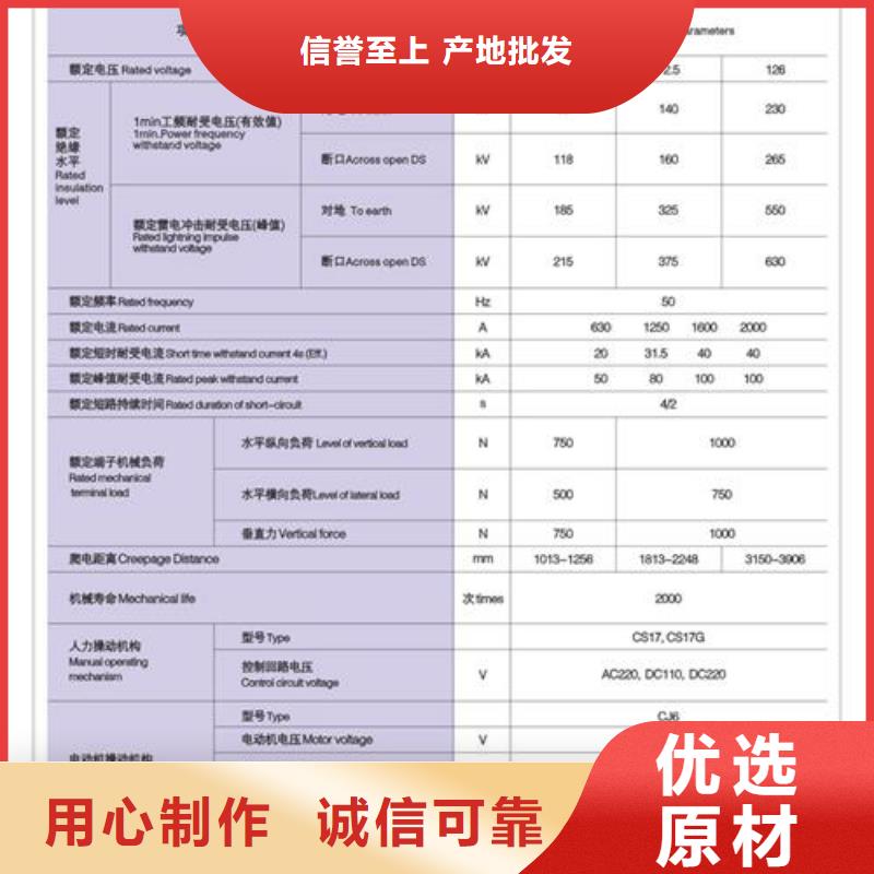 GN38-10/1000A户内高压隔离开关