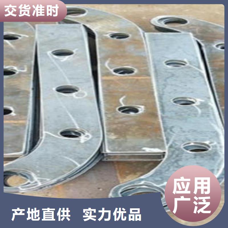 Q235材质钢板立柱切割不锈钢桥梁防护栏杆厂家把实惠留给您