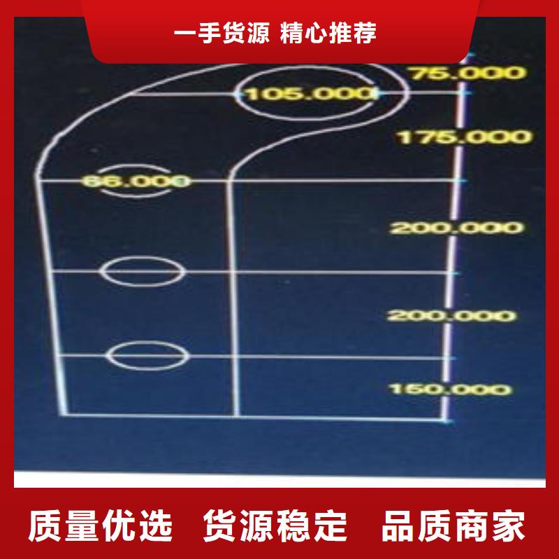 Q235材质钢板立柱切割桥梁护栏生产厂家匠心打造