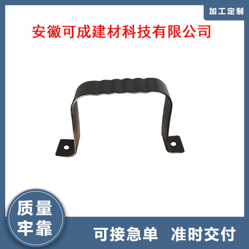 PVC成品天沟方形雨水管用品质赢得客户信赖