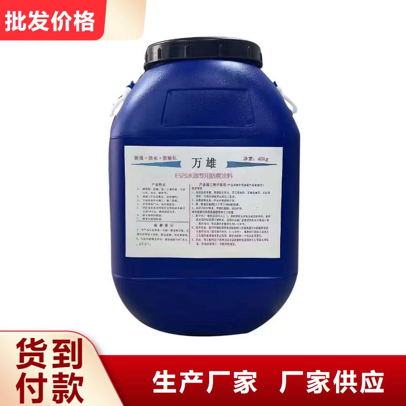 反应型弹性防腐有机防水涂料精心选材自产自销RLFA水性聚乙烯防腐涂料(污水厂)