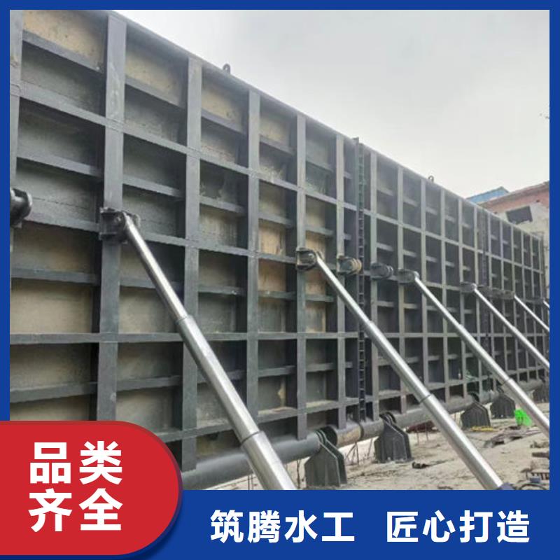 底横轴旋转液压钢坝按需